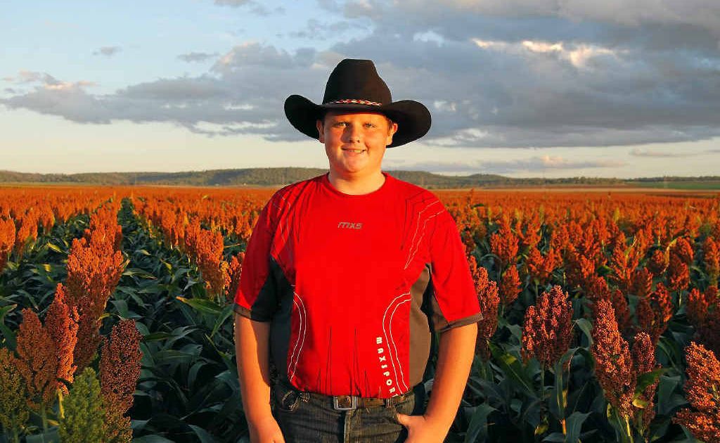 Clifton high school student Joshua Keleher, 13, was named his region’s country boy of the year recently in honour of the 2012 Year of the Farmer.